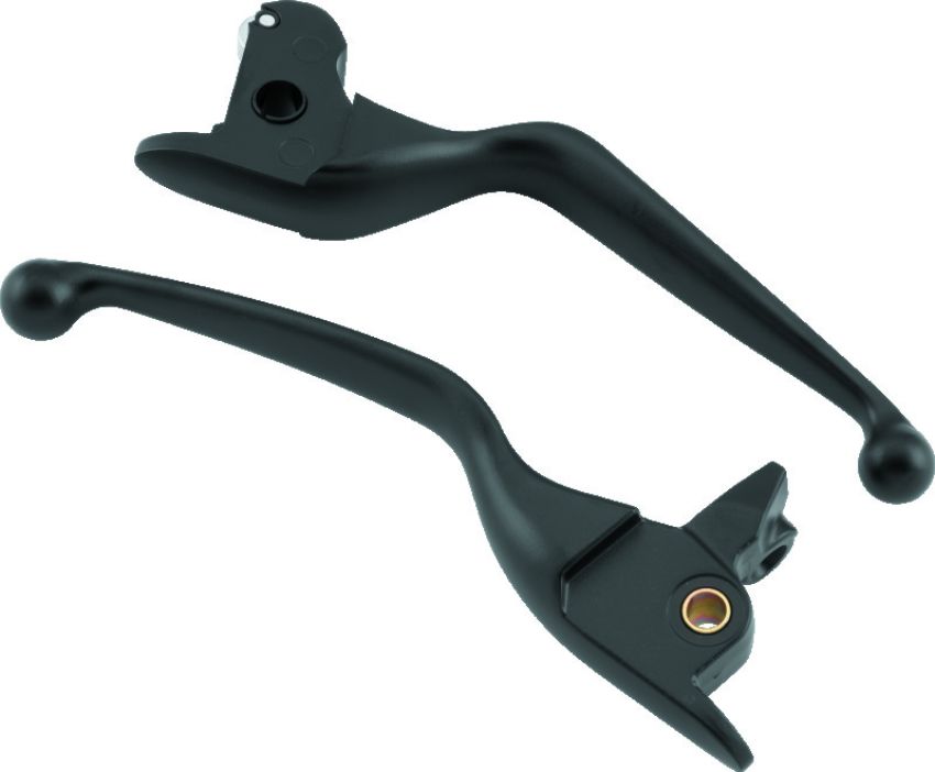 Bikers Choice 480629 14-16 FLH FLT Black Hydraulic Clutch & Brake Lever Set