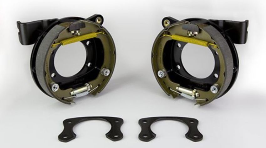 Wilwood 249-11418/19 Brackets (2) - Disc/Drum Big Ford New Style 2.50in Offset 1PC 11x0.81 Rotor