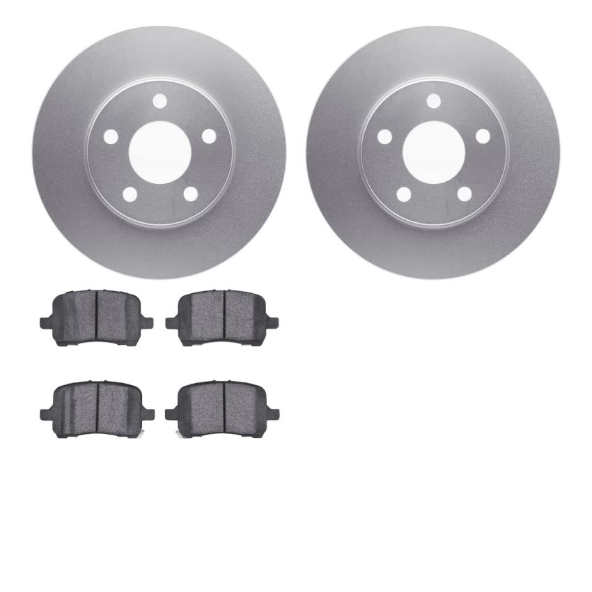 Dynamic Friction 4502-47069 Rotor Kit