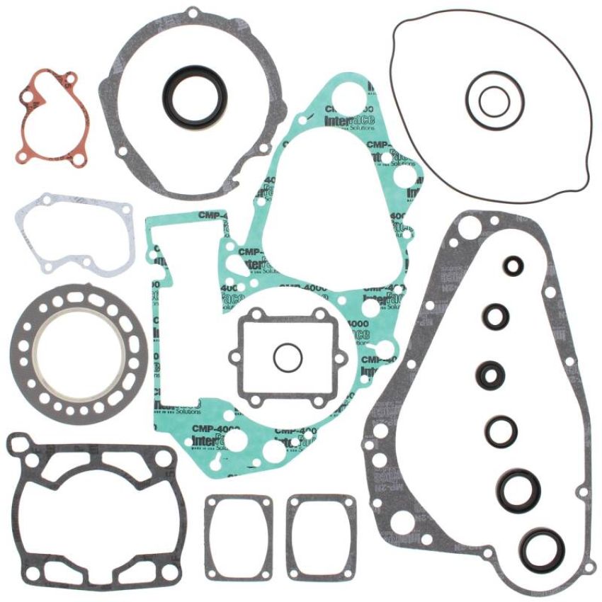 Vertex Pistons 811579 Vertex Gaskets 95-99 Suzuki RMX250 Complete Gasket Kit w/ Oil Seals