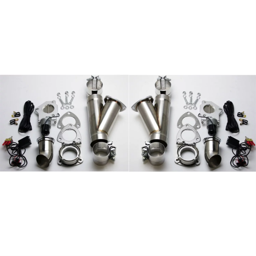 Granatelli Motor Sports 303530D Electronic Exhaust Cutout Systems - Aluminized Mild Steel - Slip Fit
