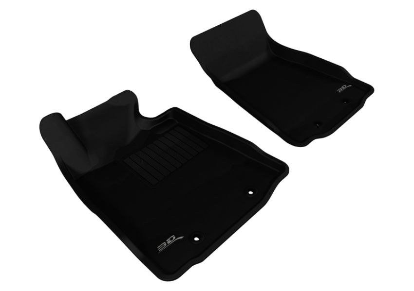 3D MAXpider 2009-2019 Nissan 370Z Kagu 1st Row Floormat - Black