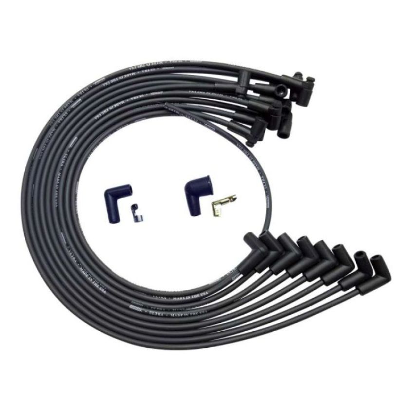MOROSO MOR51043 Ultra Plug Wire Set BBC Under V/C Black