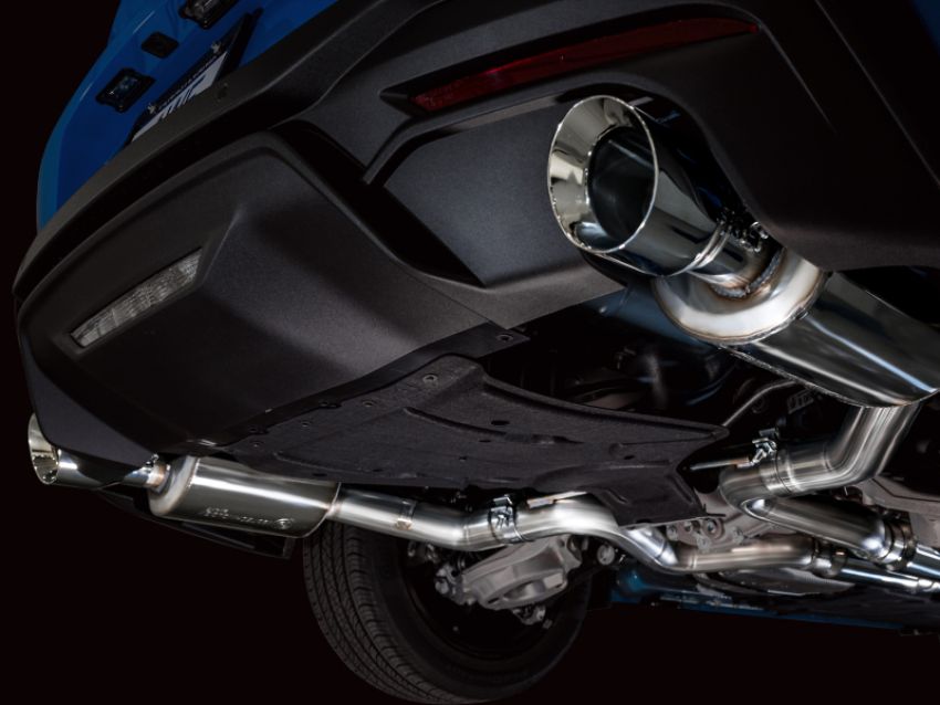 AWE Tuning 3015-32650 AWE 2024 Ford Mustang GT Fastback S650 RWD Touring Catback Exhaust w/ Dual Chrome Silver Tips