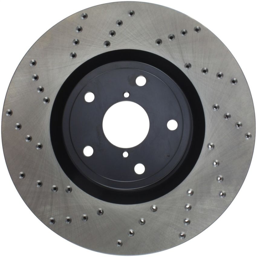 Stoptech 128.47022R Drilled Sport Brake Rotor