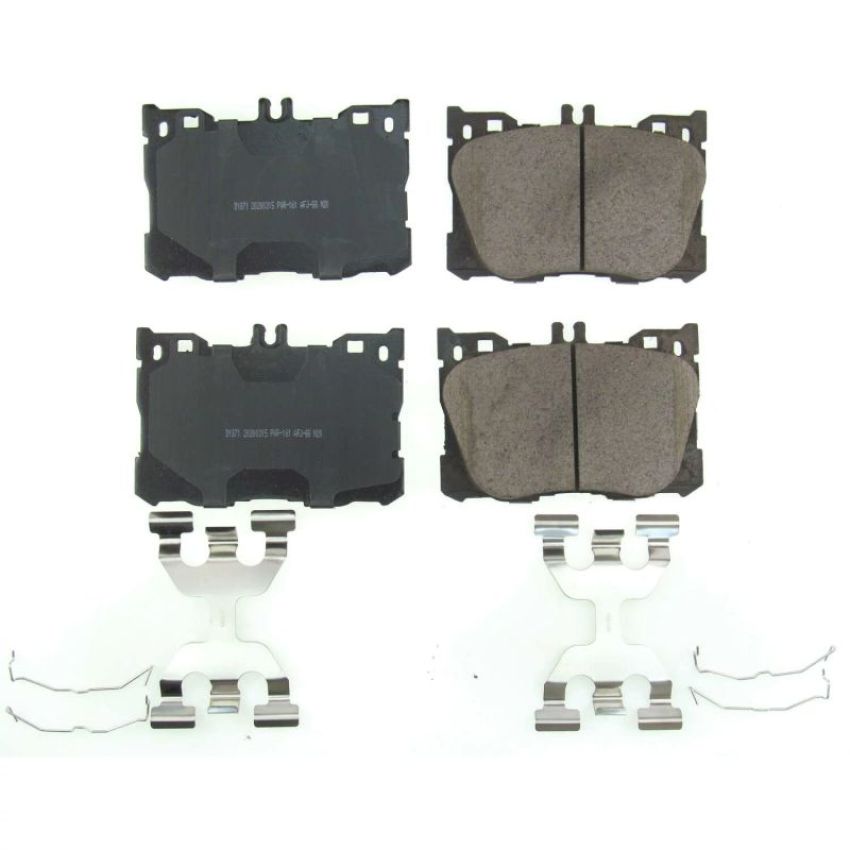 PowerStop 17-1871 PowerStop - Z17 Low-Dust Ceramic Brake Pads with Hardware