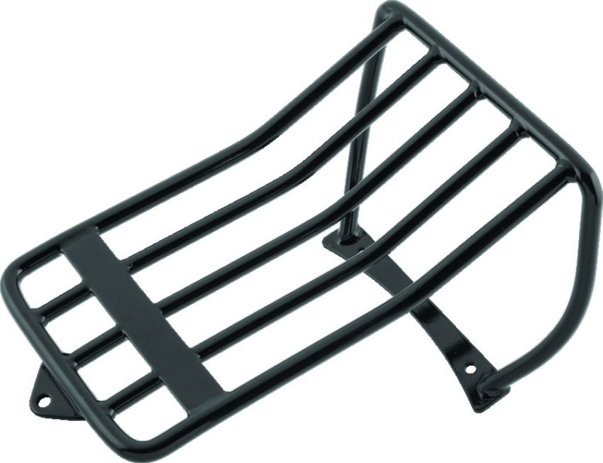 Bikers Choice 482809 06-12 FXST W/ 200 MM Tire & Solo Seat Black Luggage Rack