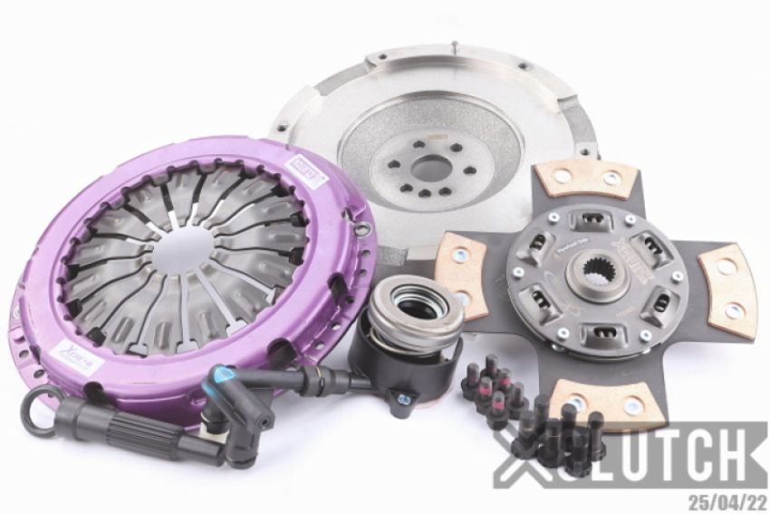 XCLUTCH XKFD22627-1B 14-19 Ford Fiesta ST 1.6L Stage 2 Sprung Ceramic Clutch Kit