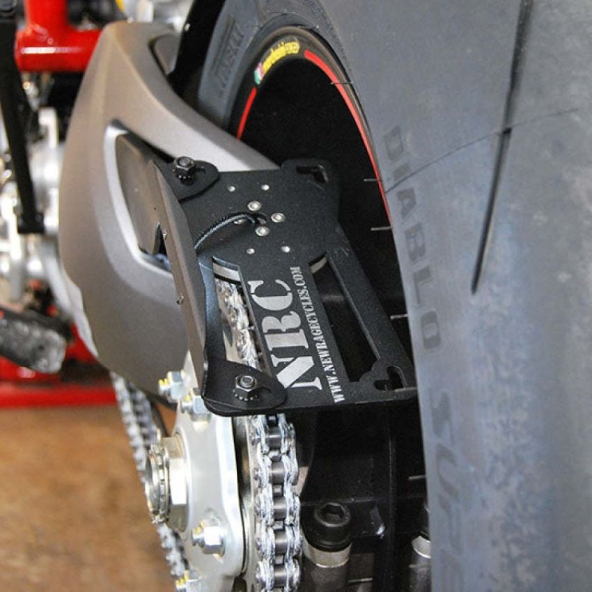 New Rage Cycles 950-SIDE 19+ Ducati Hypermotard 950 Side Mount License Plate-2 Positions