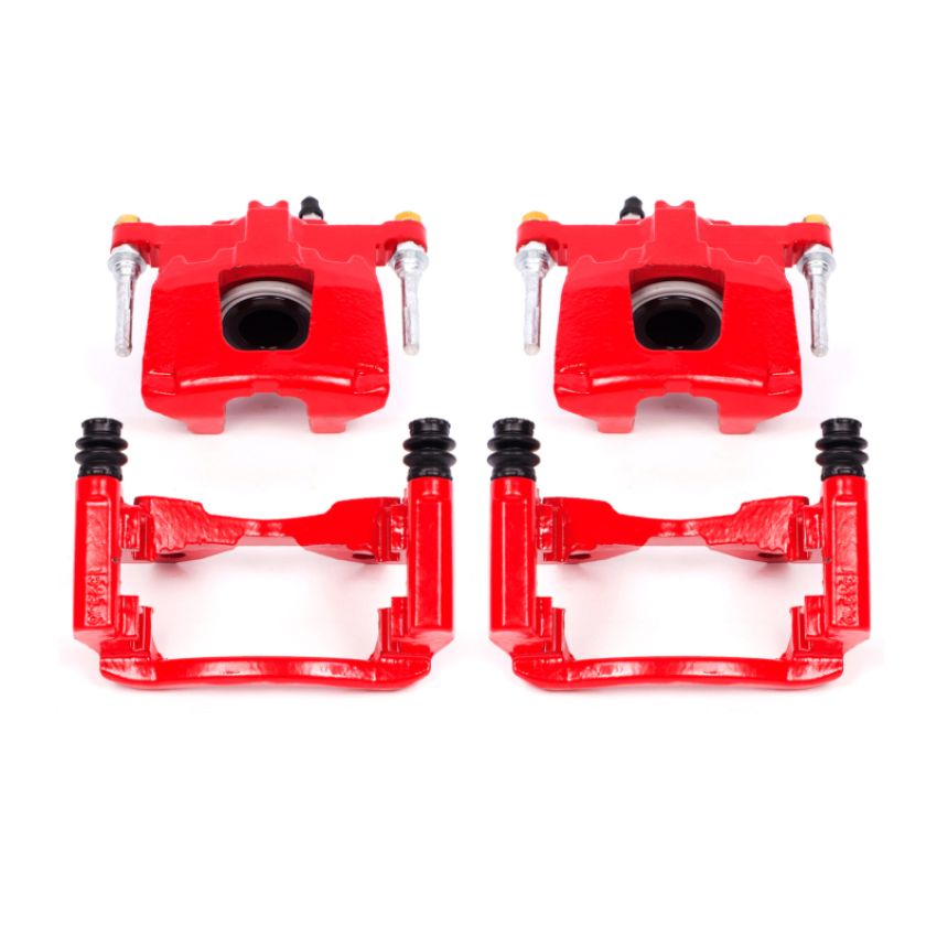PowerStop S5046 Red Powder Coated Calipers