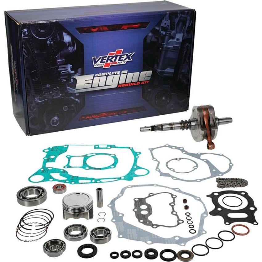 Vertex Pistons WR00057 Vertex Honda Complete Engine Rebuild Kit