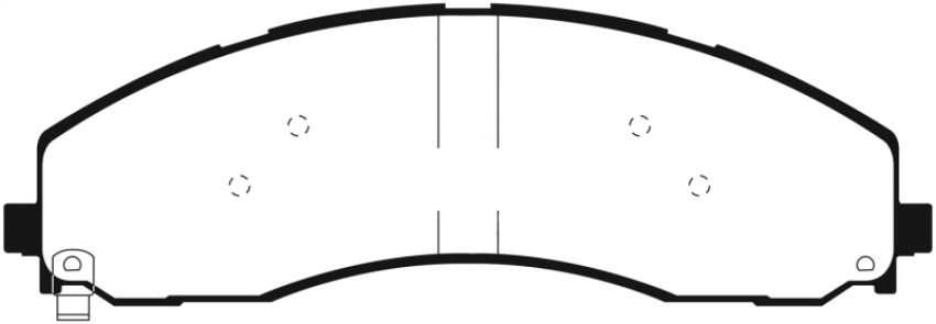 EBC Brakes UD2018 Ultimax OEM Replacement Brake Pads