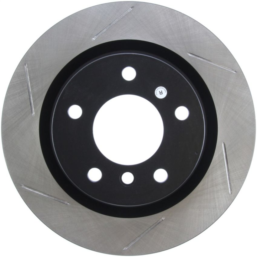 Stoptech 126.34078SL Power Slot 06 BMW 325 Series/07-09 328 Series Rear Left Slotted Rotor