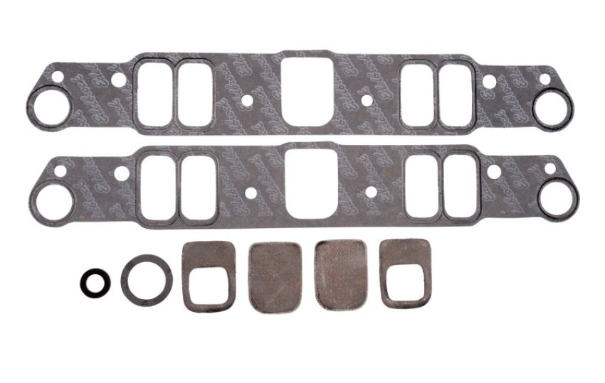 EDELBROCK EDE7280 Intake Gasket Set - Pontiac V8