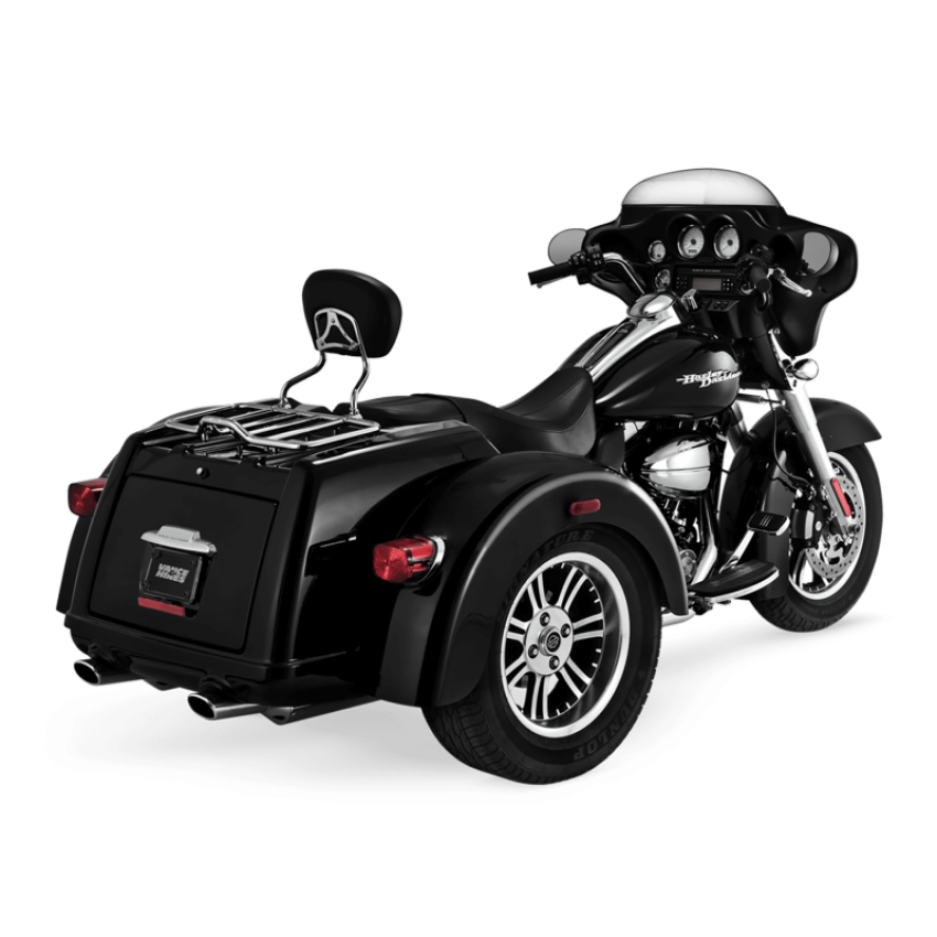 Vance and Hines Trike Deluxe Slip-Ons Chr