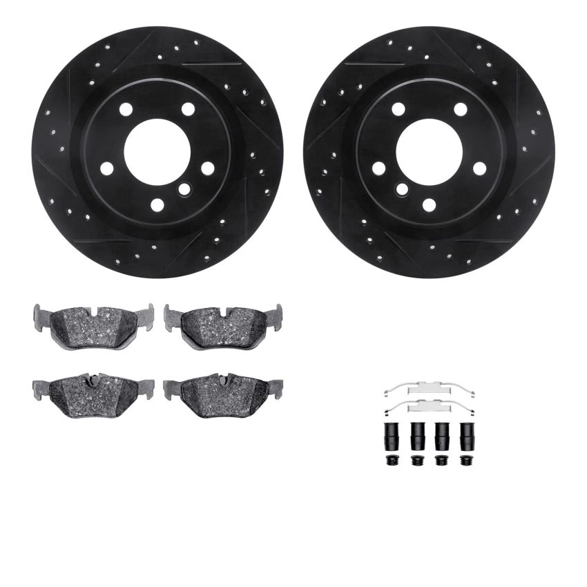 Dynamic Friction 8512-31074 Rotor Kit
