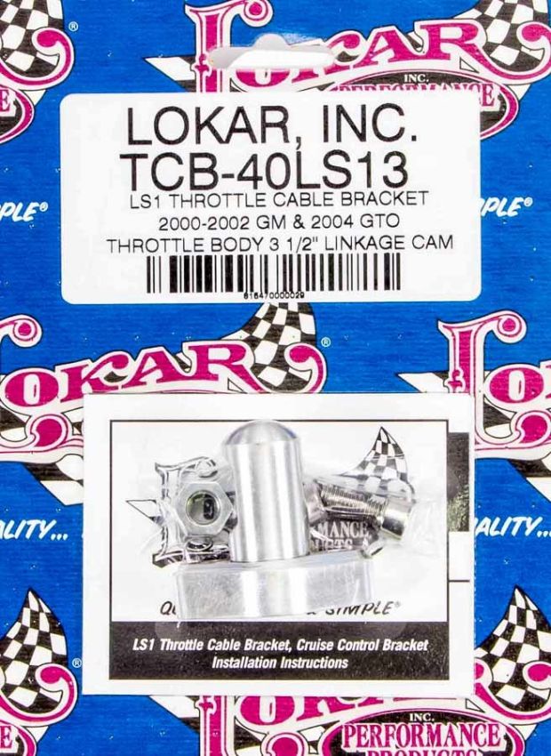 LOKAR LOKTCB-40LS13 LS1 Throttle Cable Bracket