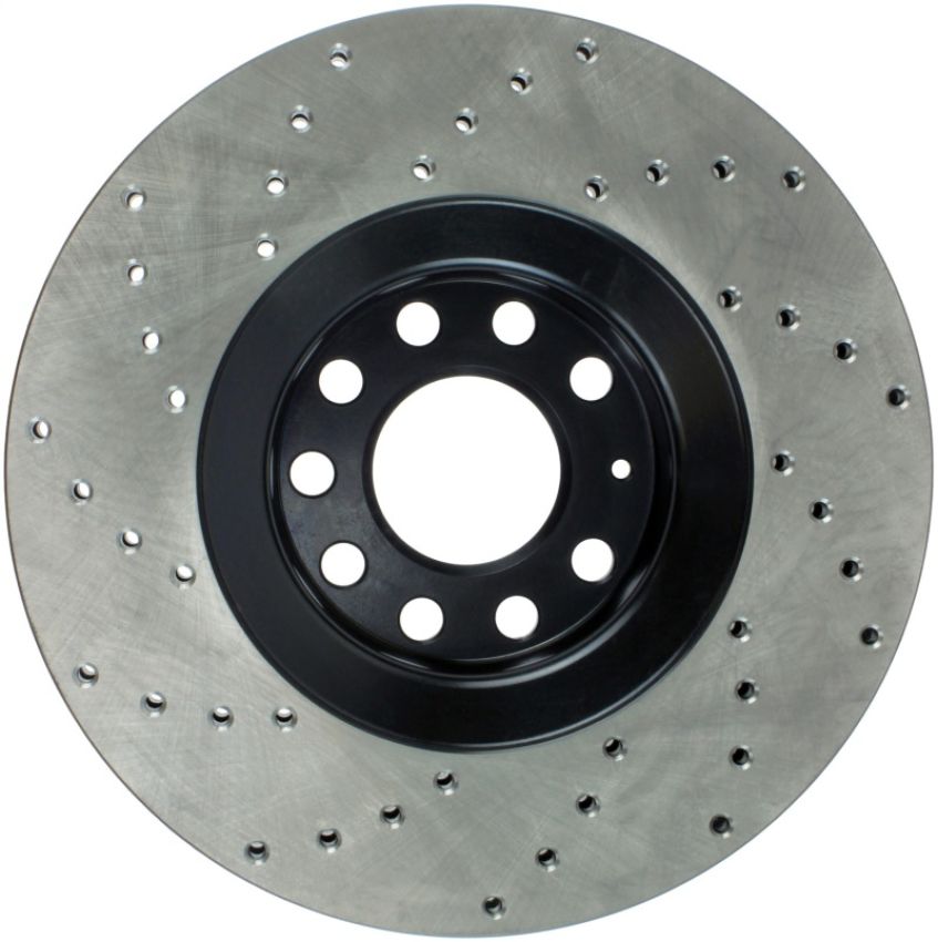 Stoptech 128.33096L 01-06 Audi All Road / 05-09 A4/A4 Quattro / 6/99-04 A6 Quattro Drilled Left Front Rotor