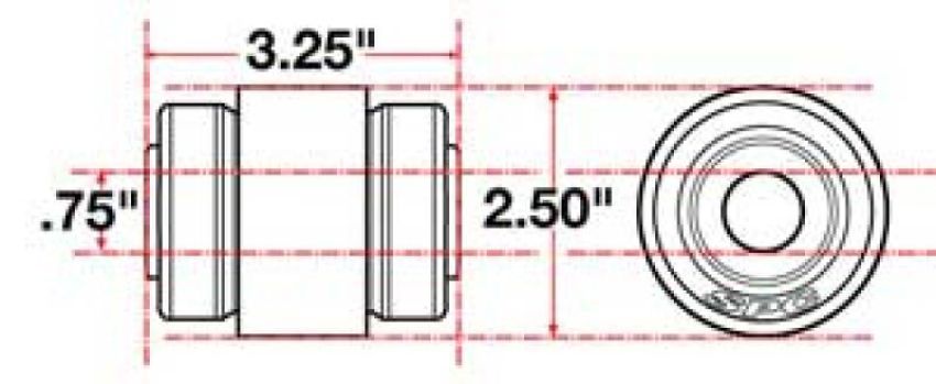 SPECIALTY PRODUCTS COMPANY 15611 X-AXIS SEALED FLEX JOINT