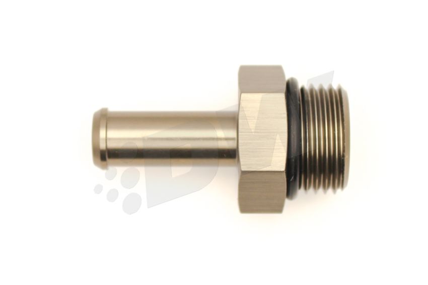DeatschWerks 8AN ORB Male to 3/8in Barb Fitting (Single Barb - Incl O-Ring)