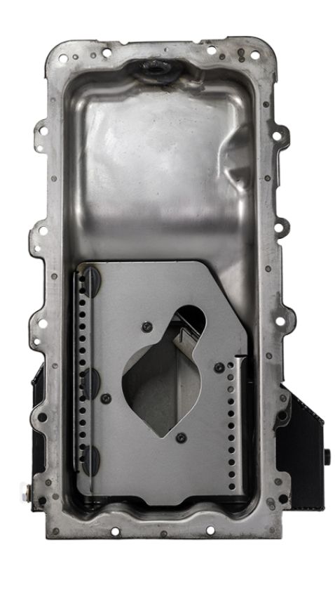 MOROSO MOR20548 Ford 4.6L/5.4L Oil Pan 8qt. Clear Zinc Steel
