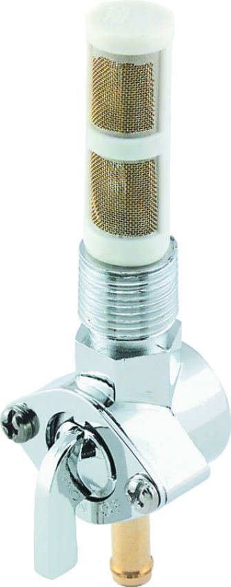 Bikers Choice 492872 66-74 FL FX 57-74 XL Chrome Petcock 3/8 NPT Down Outlet