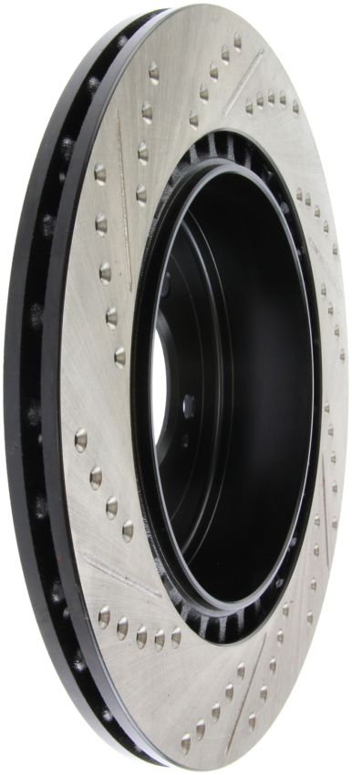 Stoptech 127.46075L Slotted & Drilled Sport Brake Rotor