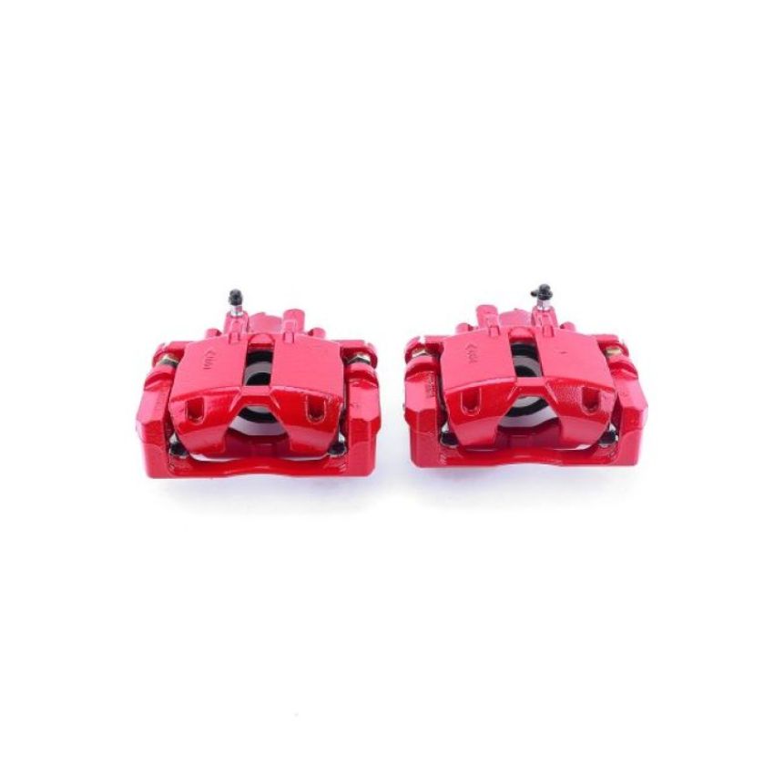 PowerStop S4874 Red Powder Coated Calipers