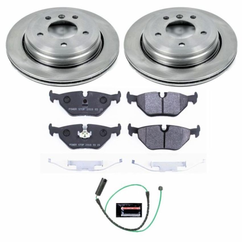 PowerStop TDBK2970 Track Day High-Performance Brake Pad and Rotor Kit