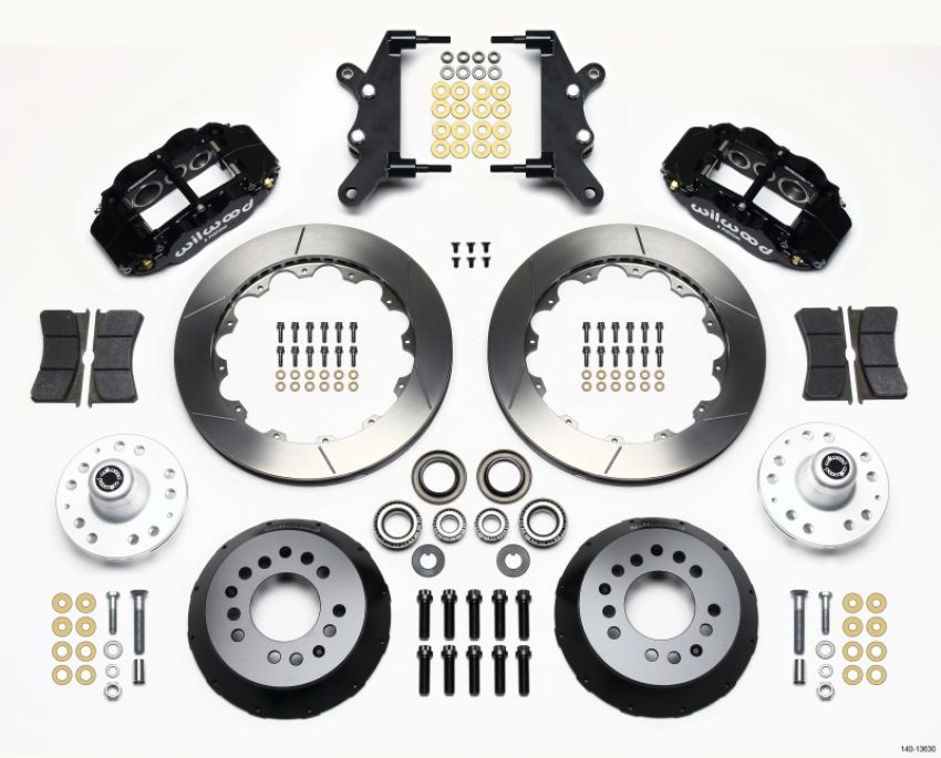 Wilwood 140-13630 Narrow Superlite 6R Front Hub Kit 12.88in 60-68 Ford / Mercury Full Size / Galaxie