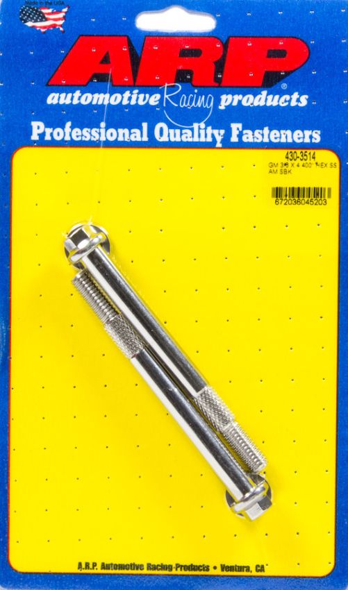 ARP ARP430-3514 S/S Starter 6pt Bolt Kit 3/8-16 x 4.400 UHL