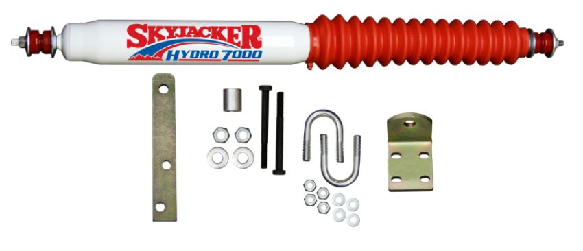 Skyjacker 7186 SNGL STAB KT WHITE W/RED BO
