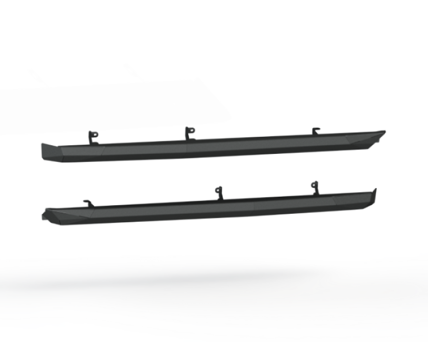 Road Armor 6213ARG4B 2021+ Ford Bronco Stealth Rocker Guards - Tex Blk