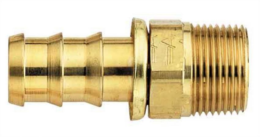 AEROQUIP AERFBM1200 #4 Socketless Hose To 1/8 Male Pipe Fitting