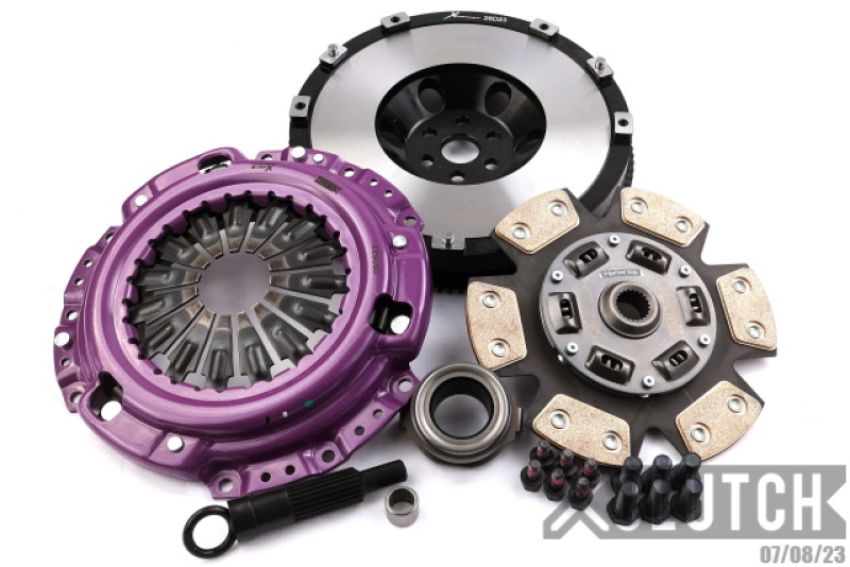XCLUTCH XKMZ23538-1B 19-23 Mazda MX-5 Miata Sport 2.0L Stage 2 Sprung Ceramic Clutch Kit