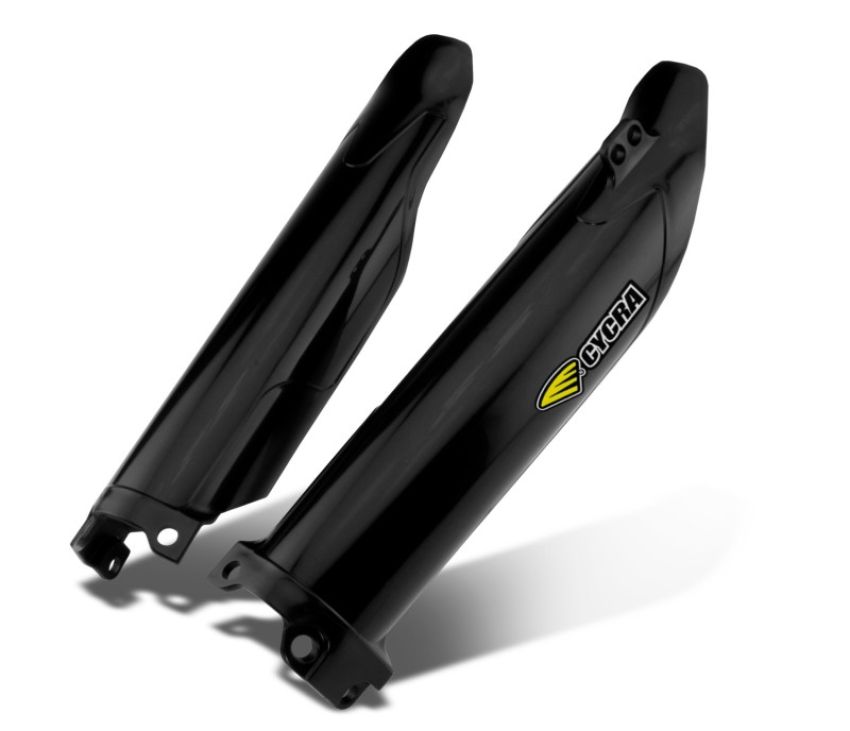 Cycra 1CYC-6909-12 21+ Kawasaki KX450X Fork Guards - Black