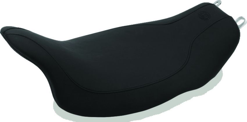 Mustang Motorcycle 76869 Mustang 08-21 Harley Electra Glide,Rd Glide,Rd King,Str Glide Runaround Solo Seat - Black