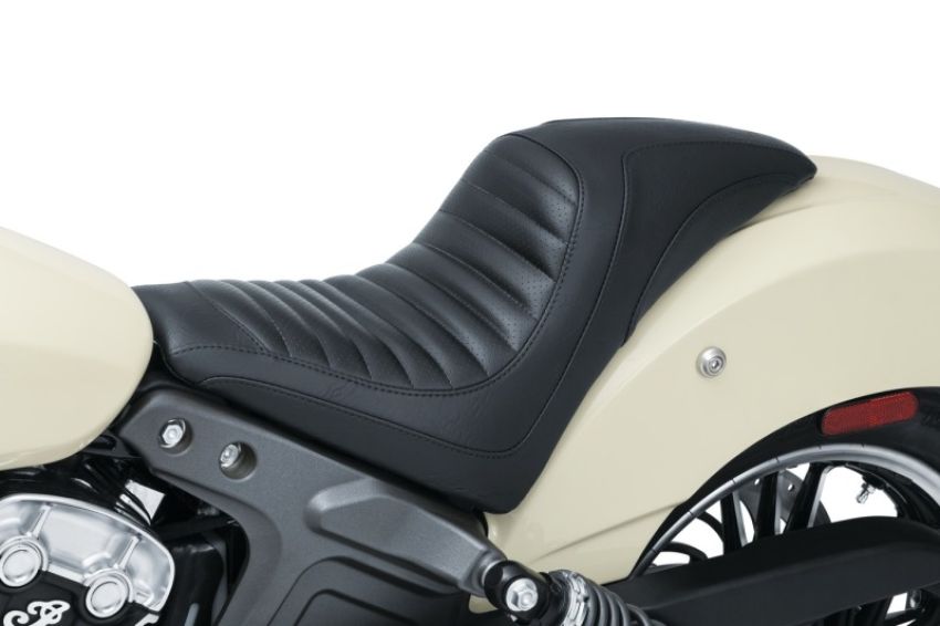 Mustang Motorcycle 76305 Mustang 15-21 Indian Scout Tripper Solo Seat - Black
