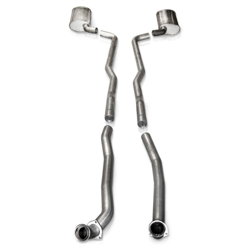 Stainless Works V6413100S 1964-67 Corvette Exhaust SB 2-1/2in Factory Connect