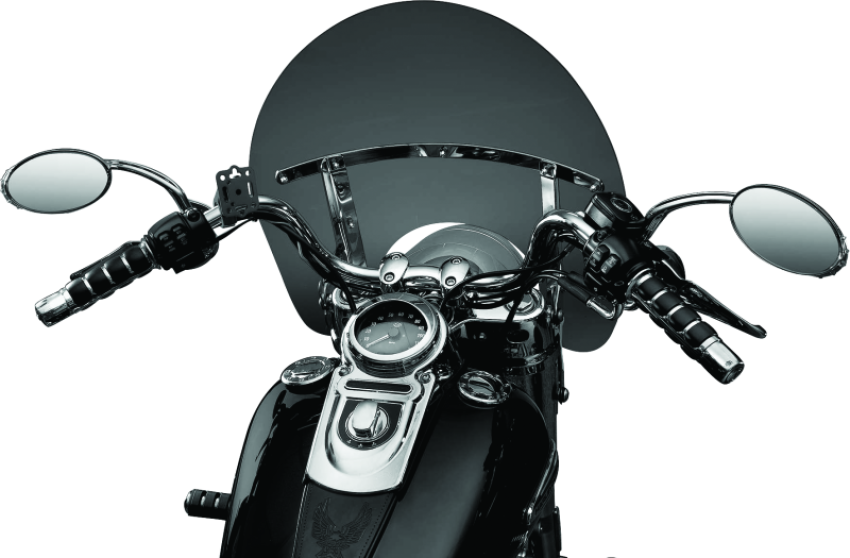Kuryakyn 1671 Handlebar Accessory Mount Standard 7/8 to 1-1/4in Bar Black