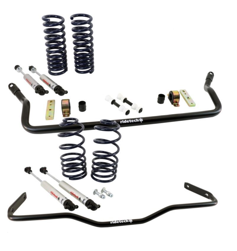 Ridetech 11245112 68-72 Chevrolet Chevelle StreetGrip Suspension Lowering Kit