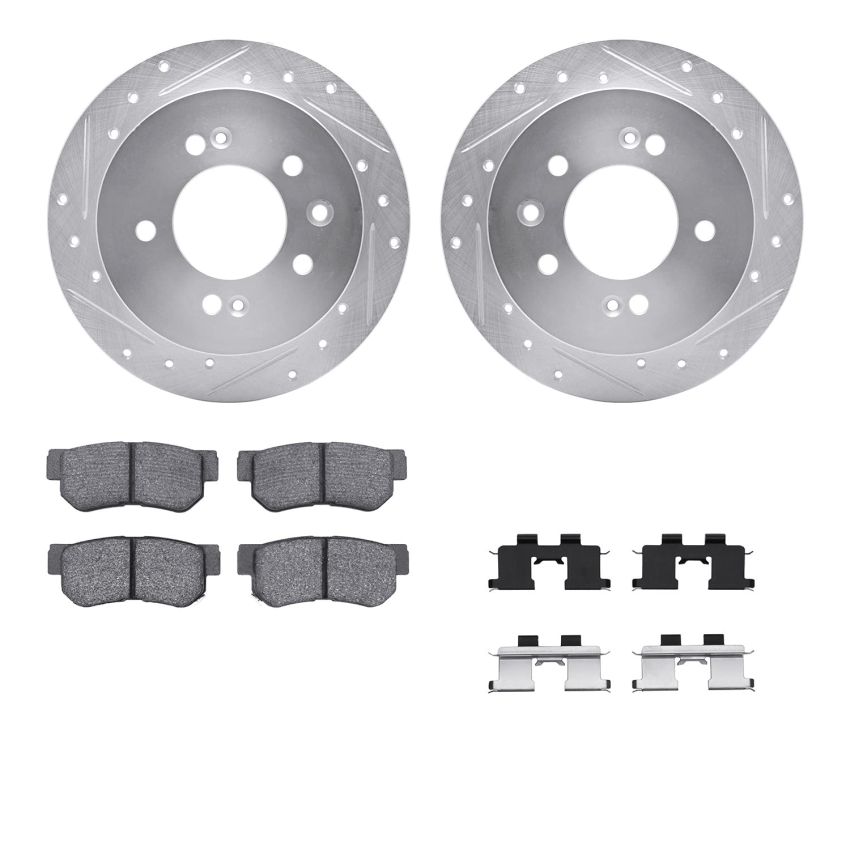 Dynamic Friction 7512-03058 Rotor Kit