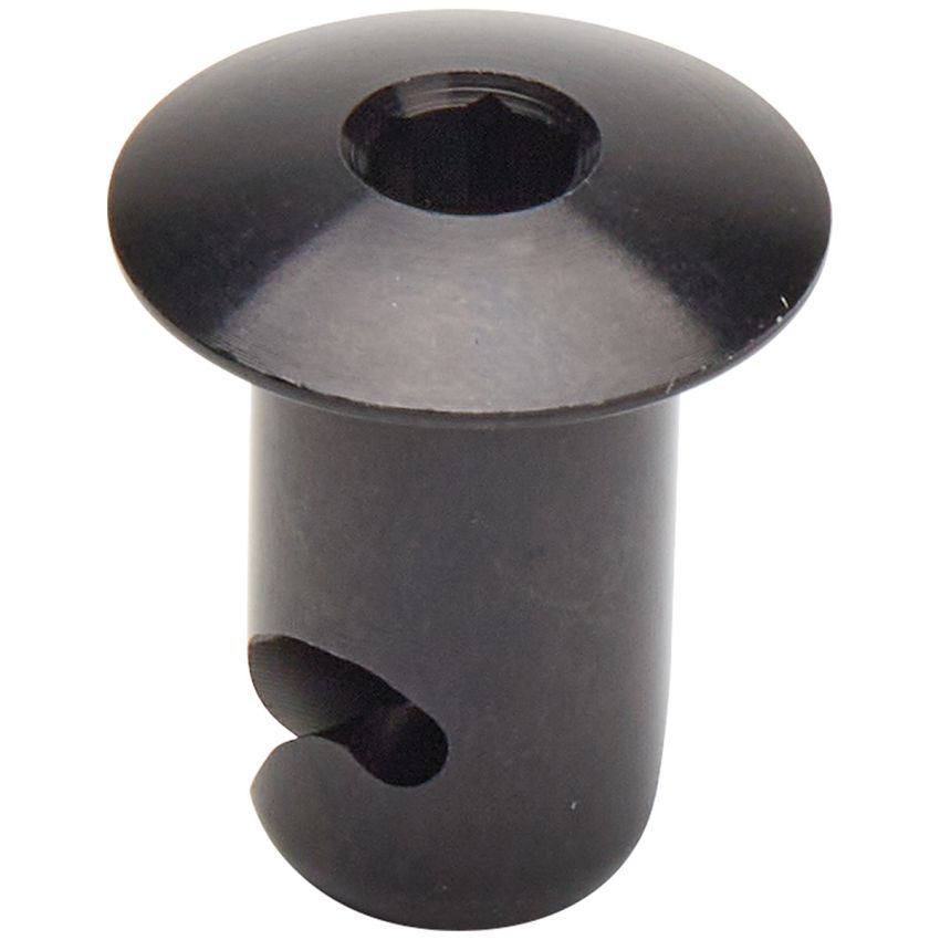 ALLSTAR PERFORMANCE ALL19176 Oval Allen Hd Fasteners 7/16 .500in 10pk Alum Bk