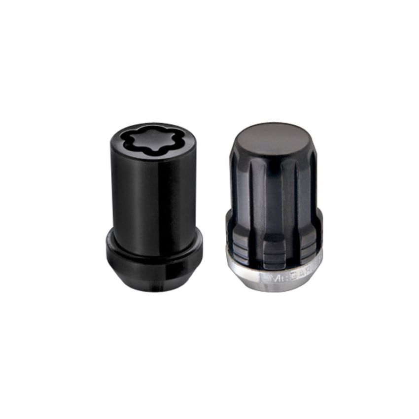 McGard (65457BK 12X1.5 MCG 4 LUG SPLINEDRIVE KIT, BLACK W/WHL LKS)