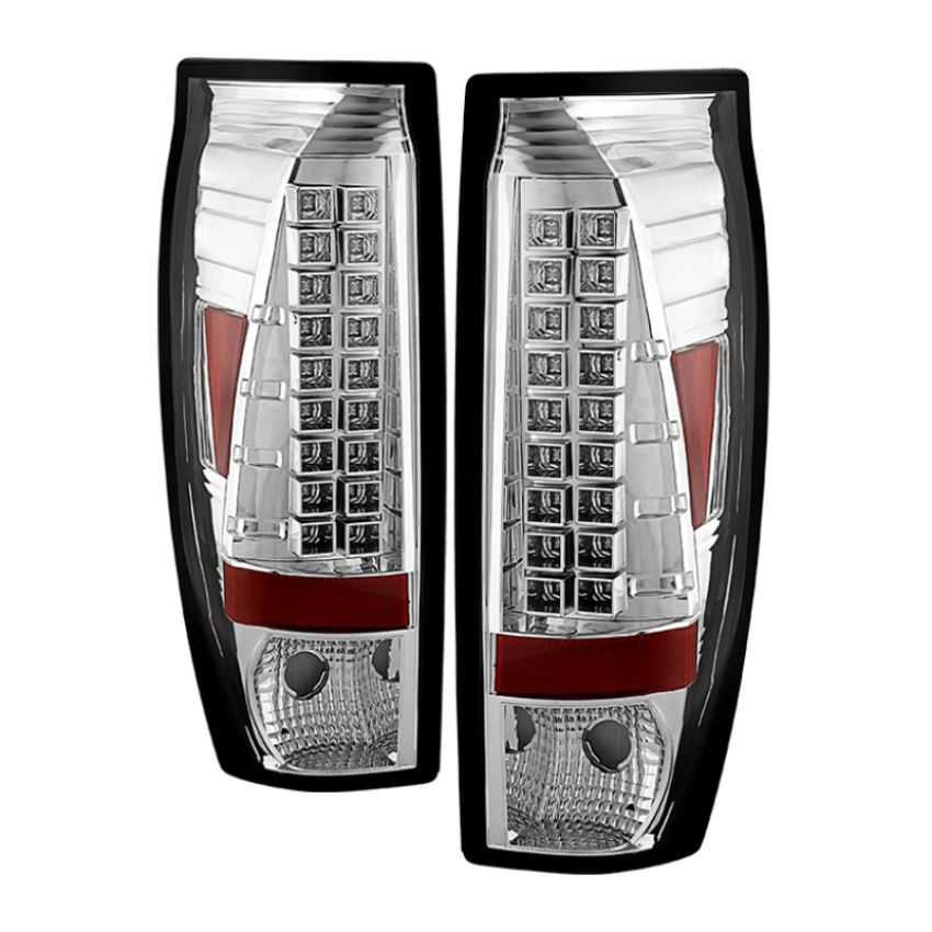 SPYDER 5001078 LED Tail Lights - Chrome