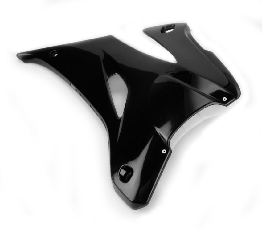 Cycra 1CYC-1775-12 06-09 Yamaha YZ250F-450F Powerflow Radiator Shrouds - Black