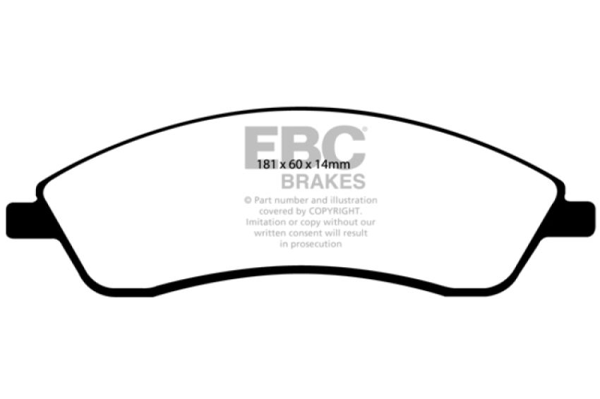 EBC Brakes DP21692 Greenstuff 2000 Series Sport Brake Pads