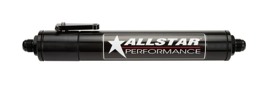 ALLSTAR PERFORMANCE ALL40197 Fuel Filter w/ Shut Off 8AN No Element