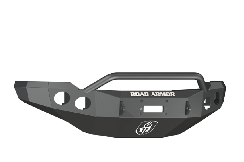 Road Armor 38204B 11-14 Chevy 2500 Stealth Front Winch Bumper w/Pre-Runner Guard - Tex Blk