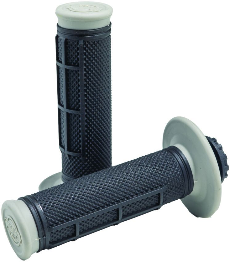 ProTaper 023353 Pro Series Clamp On 1/2 Waffle Gray/Black